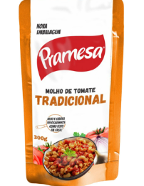 MOLHO TOMATE PRAMESA REFOGADO SACHE 300G