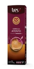 CÁPSULA 3 CORAÇÕES ESPRESSO ATENTO 80G