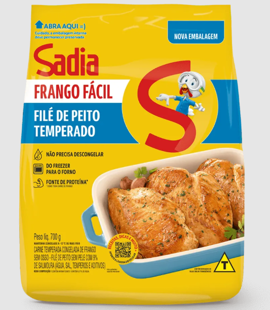 ASSA FÁCIL SADIA FILÉ PEITO FRANGO 700G