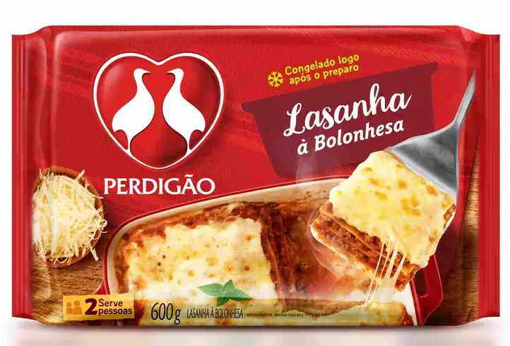 LASANHA PERDIGÃO BOLONHESA 600G