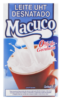 LEITE LV MACUCO DESNATADO 1L
