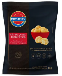 PÃO DE QUEIJO CATUPIRY RECHEADO 1KG