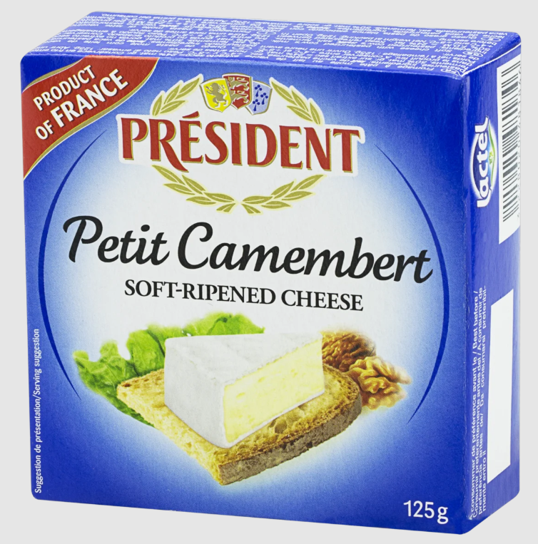 QUEIJO BRIE PRESIDENT 125G