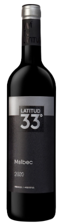 VINHO LATITUD 33 MALBEC 750ML