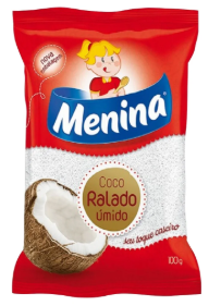 COCO RALADO MENINA EXTRA UMIDO 100G