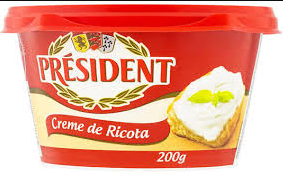 CREME DE RICOTA TRAD.PRESIDENT 200G