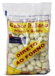MASSA PARA NHOQUE SABOR ITALIANO TRADICIONAL 500G