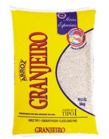 ARROZ BRANCO GRANJEIRO TIPO 1 5KG
