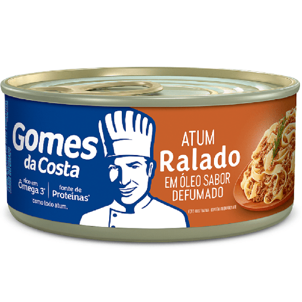 ATUM RALADO GOMES COSTA DEFUMADO LATA 130G