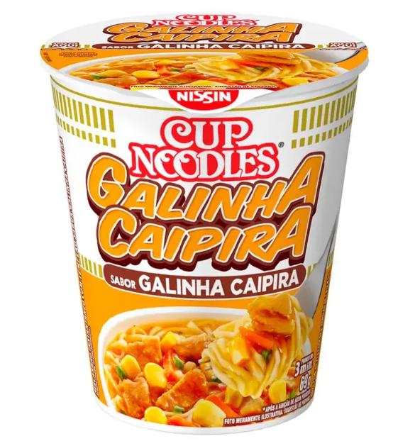 CUP NOODLES NISSIN CARNE DEFUMADA 69G