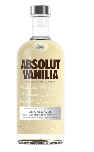 VODKA ABSOLUT 750ML. VANILLA