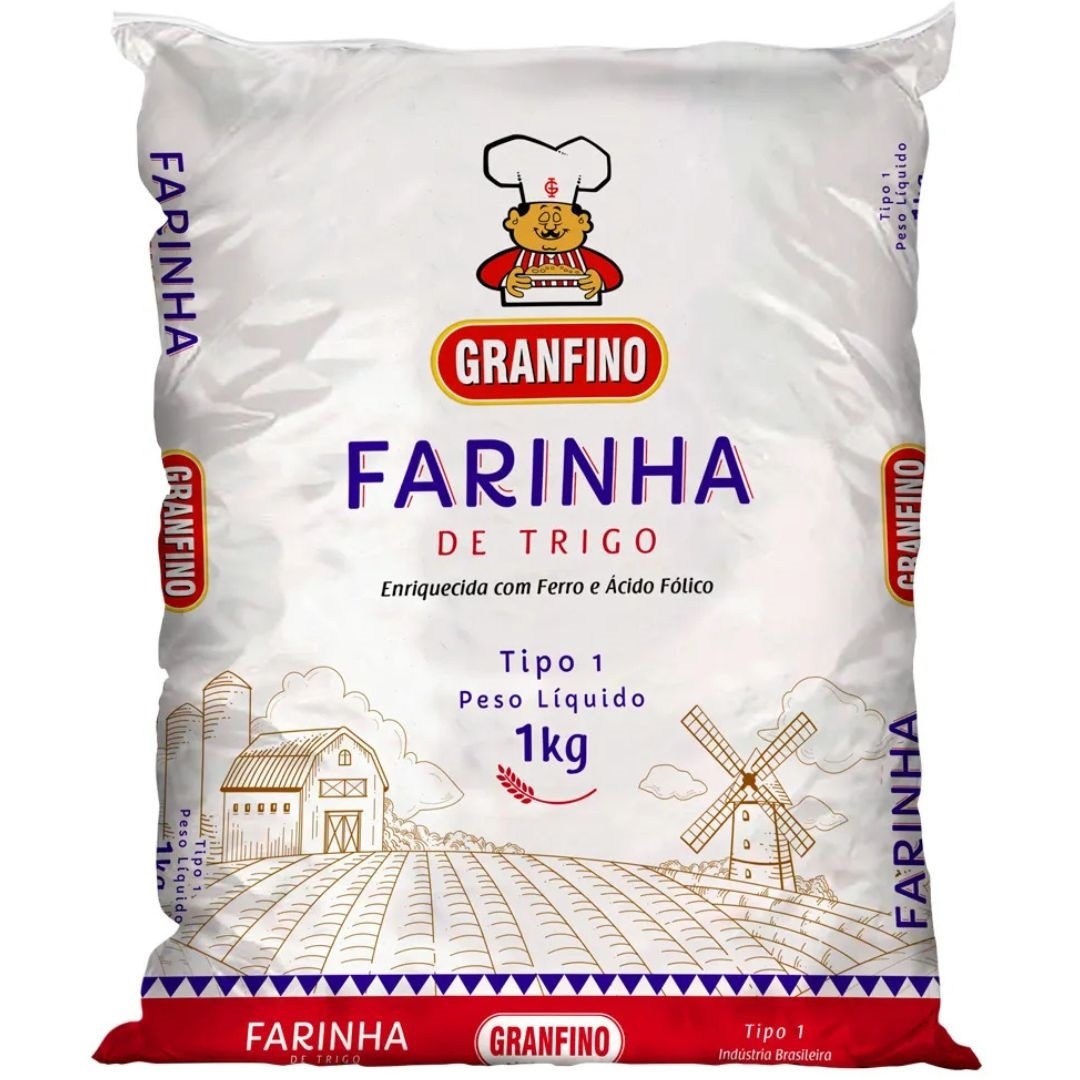 FARINHA DE TRIGO GRANFINO 1 KG