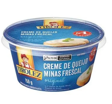 CREME DE RICOTA TRADICIONAL TIROLEZ 200G