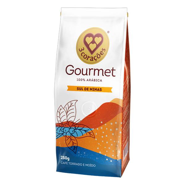 CAFE 3 CORACOES GOURMET 250G SUL DE MINAS