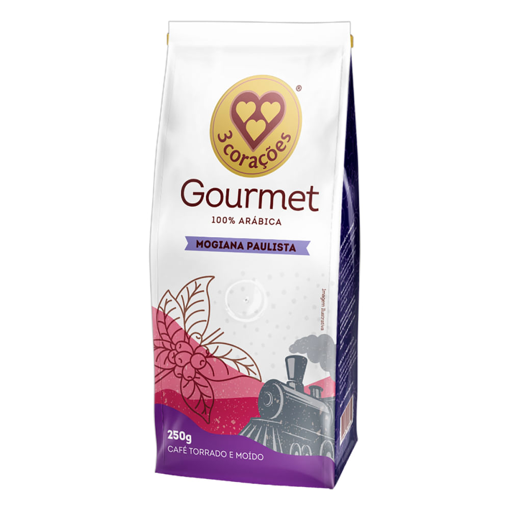 CAFÉ 3 CORAÇÕES GOURMET MOGIANA PAULISTA 250G