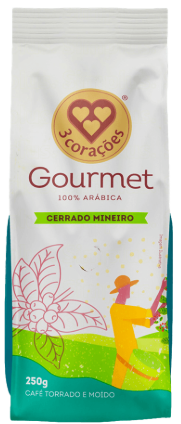 CAFÉ 3 CORAÇÕES GOURMET CERRADO MINEIRO 250G