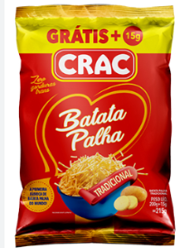 BATATA PALHA CRAC TRADICIONAL 200G