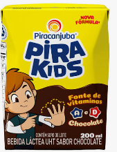 BEBIDA LACTEA UHT PIRAKIDS CHOCOLATE 200ML