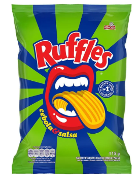 BATATA FRITA RUFFLES CEBOLA & SALSA 115G
