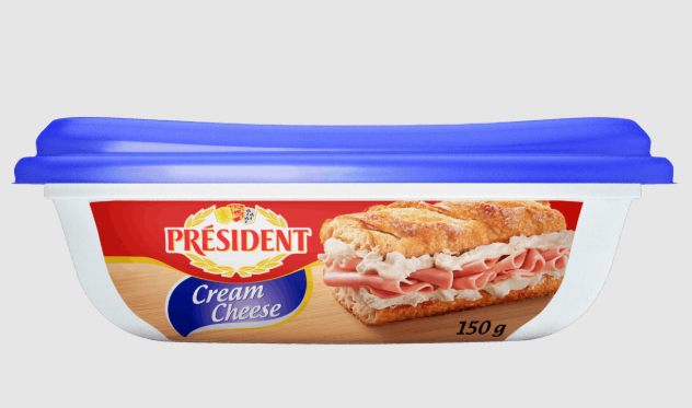 CREAM CHEESE PRESIDENT 150G TRADICIONAL