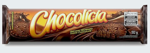 BISCOITO CHOCOLICIA 132 G