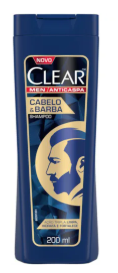 SH CLEAR 200ML MEN CABE/BARBA