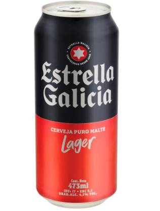 CERVEJA ESTRELLA GALICIA 473ML