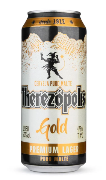 CERVEJA THEREZOPOLIS GOLD 473ML