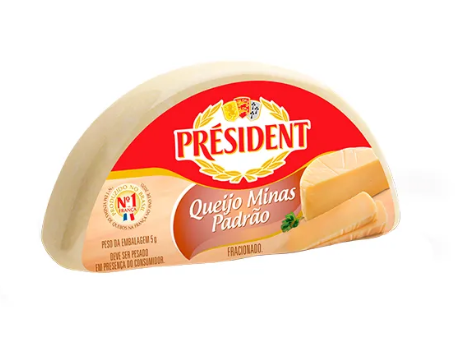 QUEIJO MINAS PADRAO PRESIDENT KG
