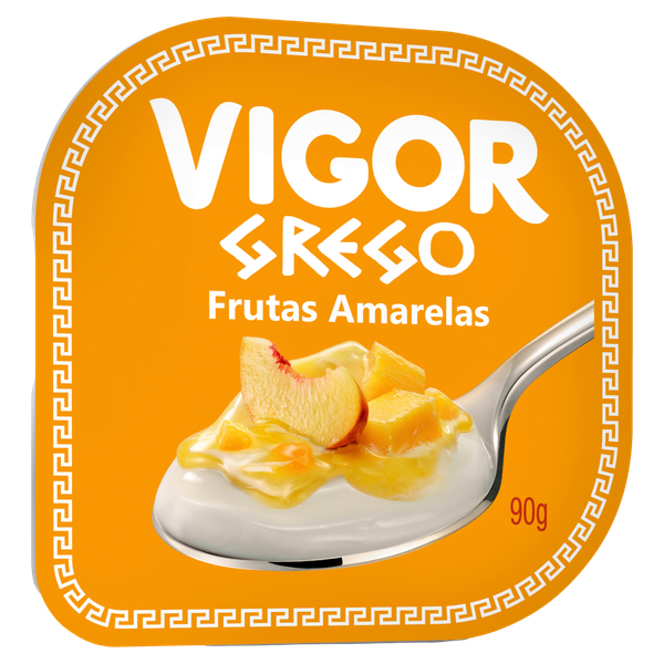 IOGURTE VIGOR GREGO FRUTAS AMARELAS 90 G