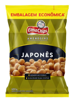 AMENDOIM JAPONES ELMA CHIPS 400G