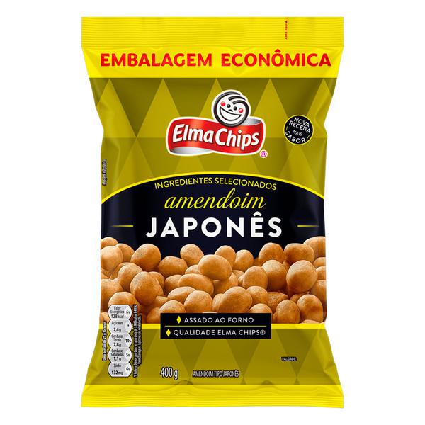 AMENDOIM JAPONES ELMA CHIPS 400G