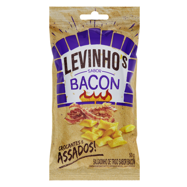 BISC.SALGADINHO SOL LEVINHOS 50G BACON