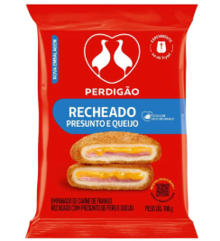 EMPANADO DE FRANGO RECHEADO COM PRESUNTO E QUEIJO PERDIGAO 100G
