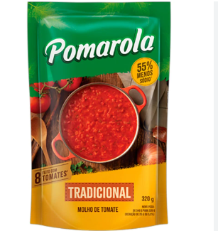 MOLHO POMAROLA TRADICIONAL SACHE 300G