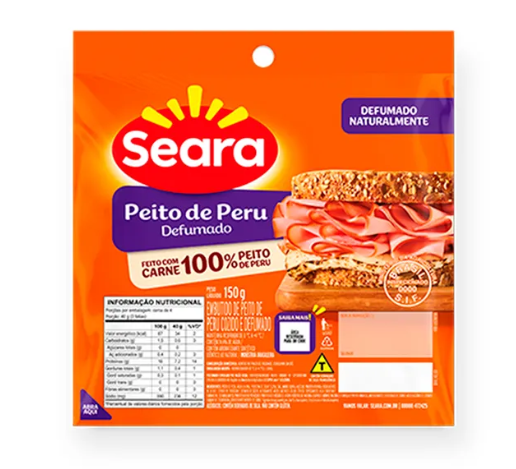 PEITO DE PERU SEARA FATIADO 150G