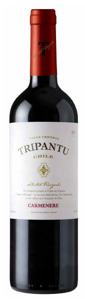 VINHO TRIPANTU CARMENERE 750ML