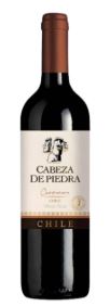 VINHO CABEZA DE PIEDRA CARMENERE 750ML