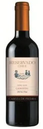 VINHO CABEZA DE PIEDRA CARMENERE 375ML