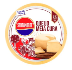 QUEIJO MINAS MEIA CURA SERTANORTE KG
