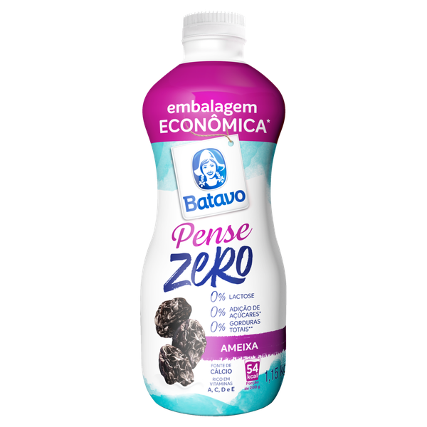 IOGURTE BATAVO PENSE ZERO AMEIXA 1150G