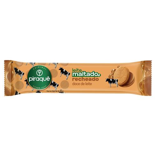 BISC RECHEADO PIRAQUE MALTADO DOCE DE LEITE 85G