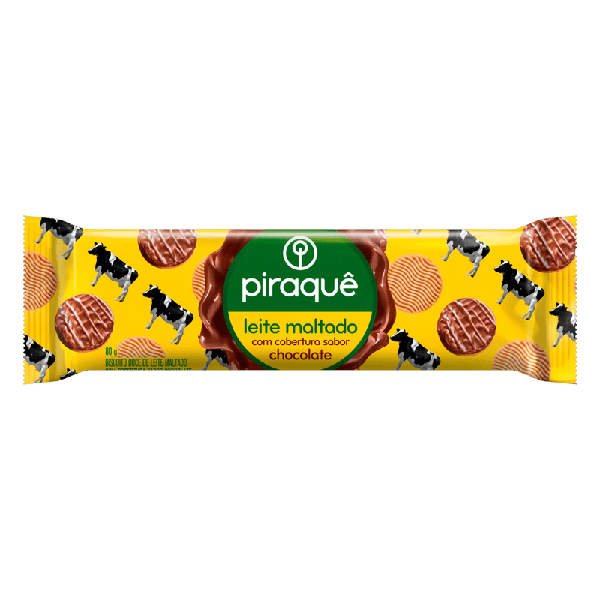BISC RECH PIRAQUE MALTADO CHOCOLATE 85G