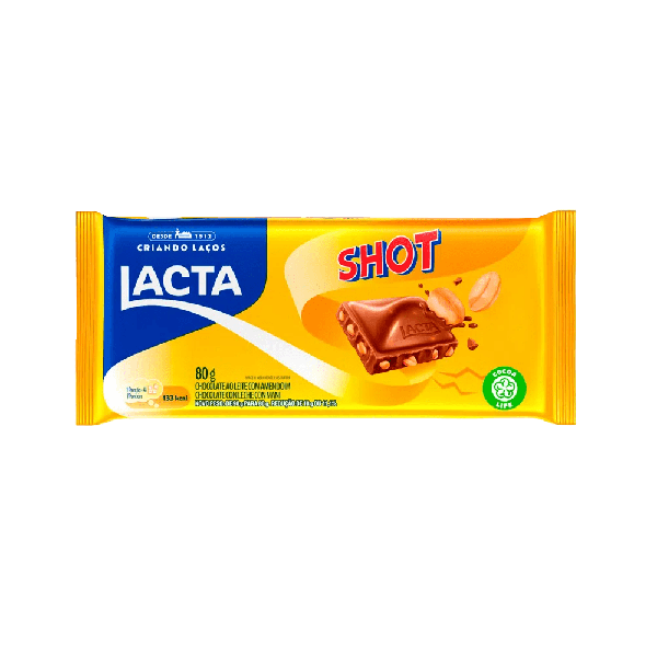 CHOCOLATE LACTA SHOT 80G