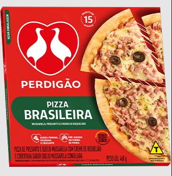 PIZZA PERDIGÃO CALABRESA MOÍDA 460G