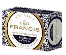 SABONETE FRANCIS CLASSICO PRETO 90G