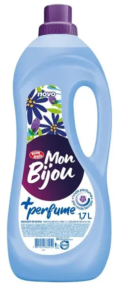 AMACIANTE DE ROUPAS MON BIJOU + PERFUME 1,7L