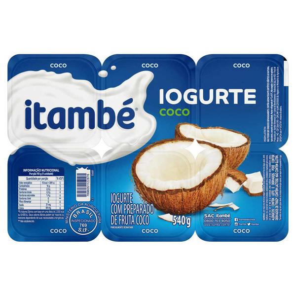 BEBIDA LACTEA FERMENTADO ITAMBE COCO 540G