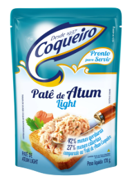 PATÊ ATUM COQUEIRO LIGHT 170G