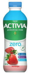 LEITE FERMENTADO LÍQUIDO ACTIVIA ZERO AMEIXA 800G